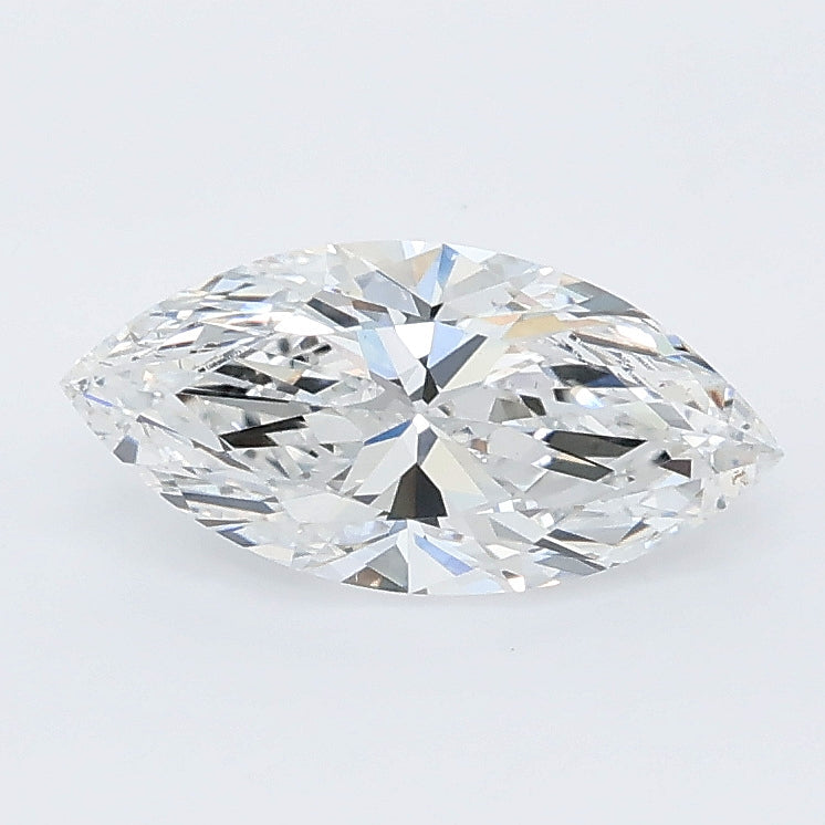 1.00 carat marquise lab grown diamond E color VS1 clarity