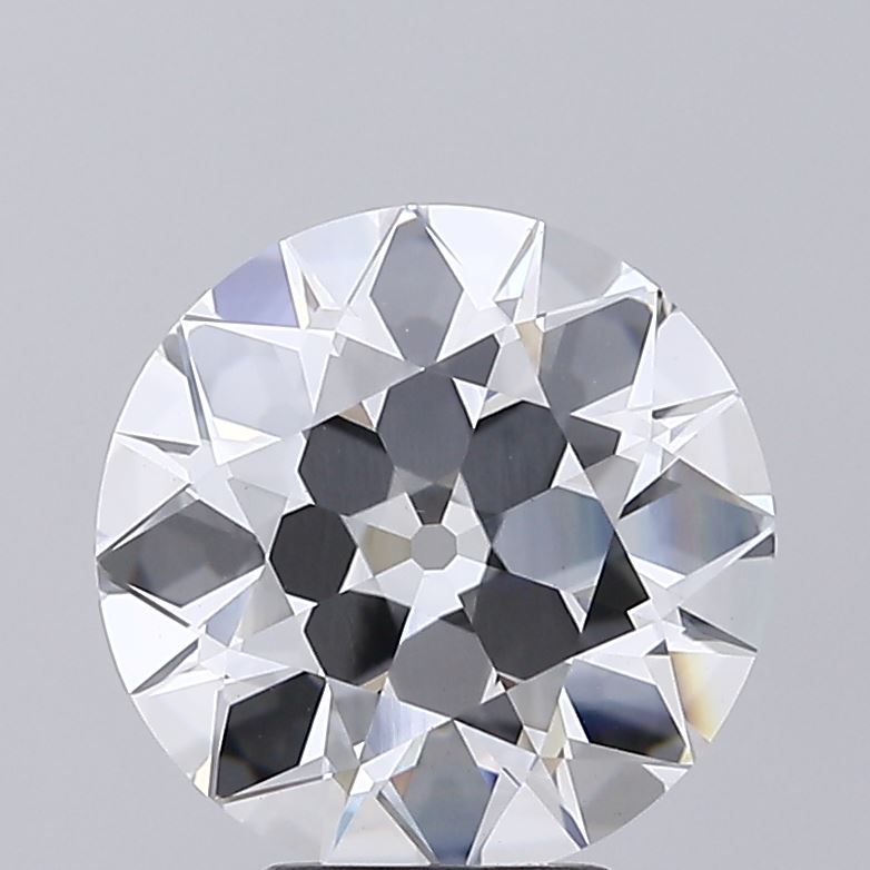 5.09 carat old european lab grown diamond E color VS1 clarity