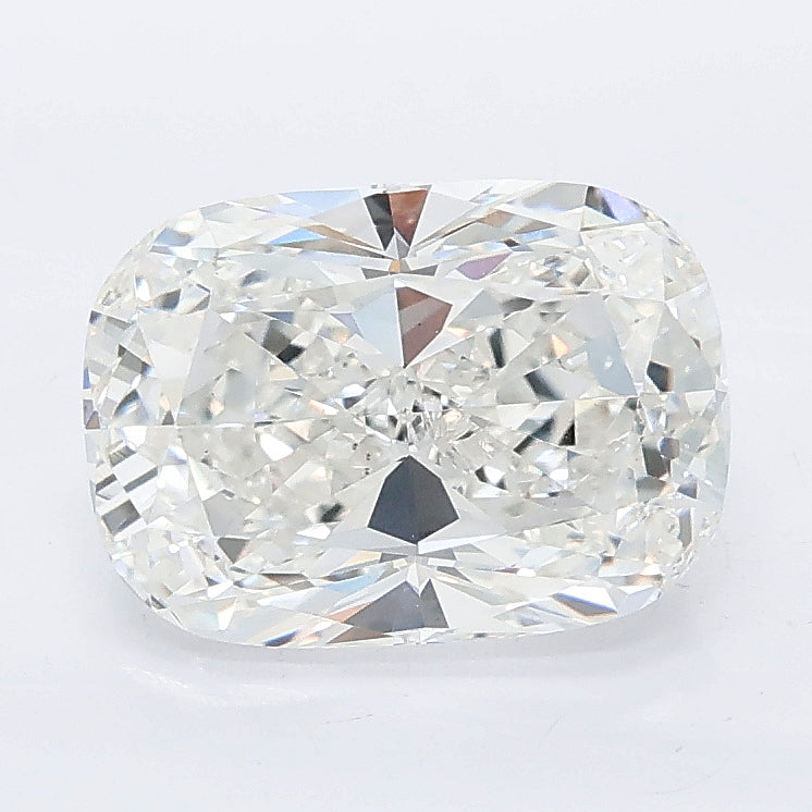 2.51 carat cushion lab grown diamond E color VS1 clarity