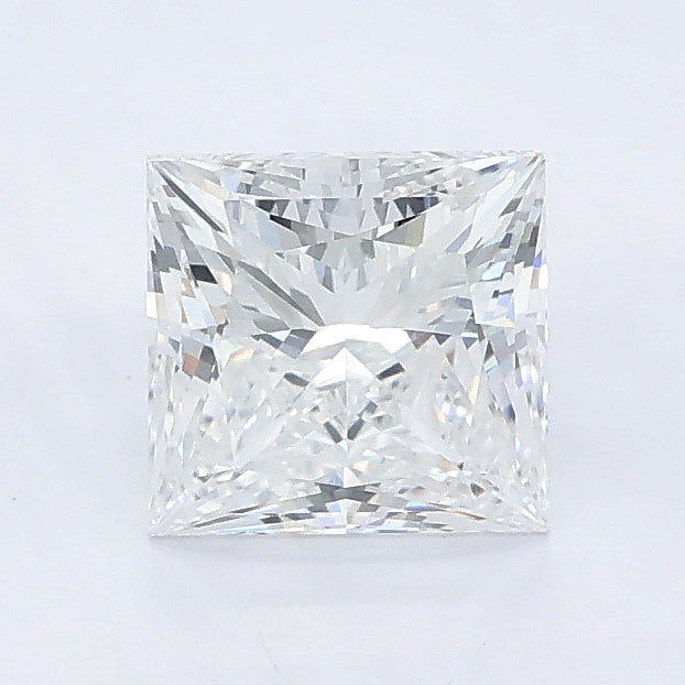 1.09 carat princess lab grown diamond E color VVS2 clarity