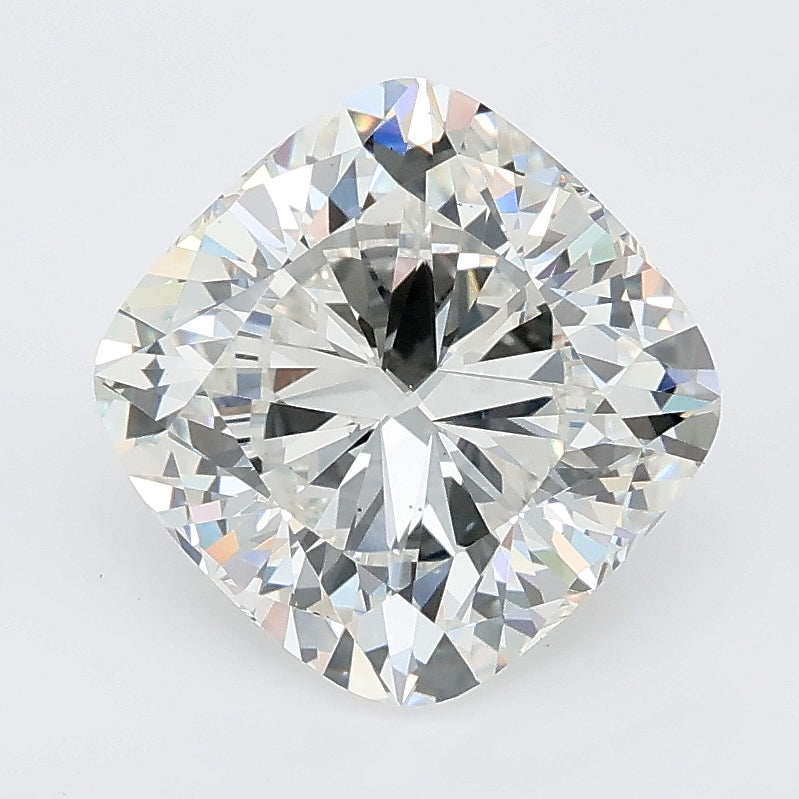 3.29 carat cushion lab grown diamond F color VS1 clarity