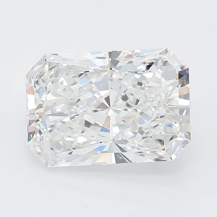 2.08 carat radiant lab grown diamond D color VS1 clarity