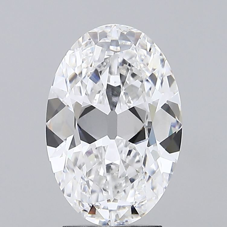 3.52 carat moval lab grown diamond E color VS1 clarity