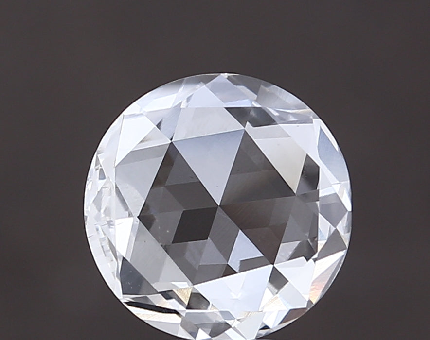 2.22 carat rose cut lab grown diamond E color VS2 clarity