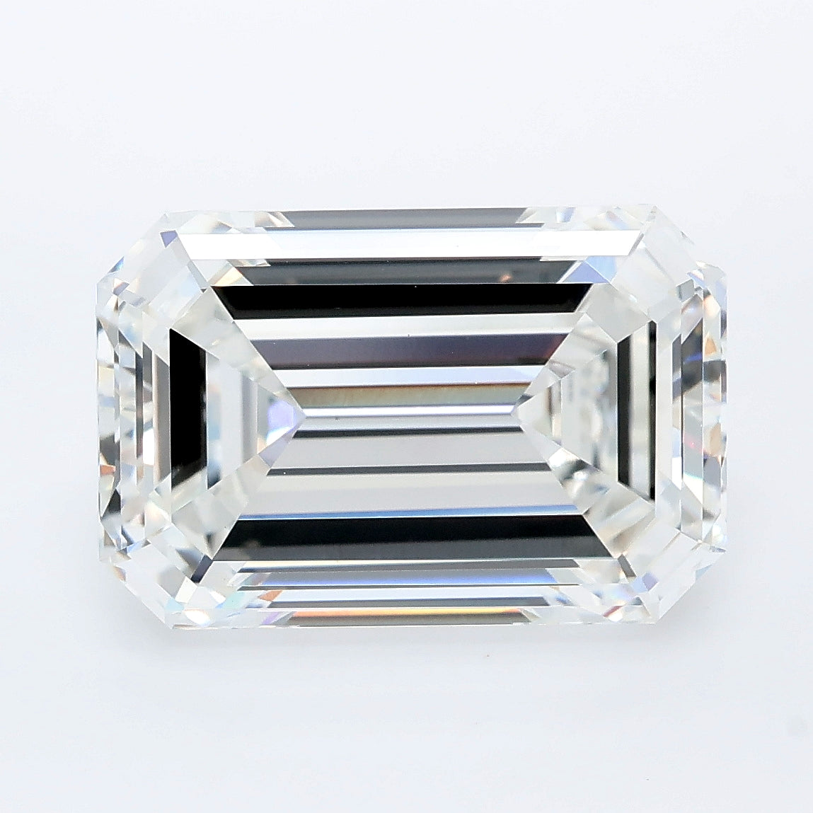 7.10 carat emerald lab grown diamond E color VS1 clarity