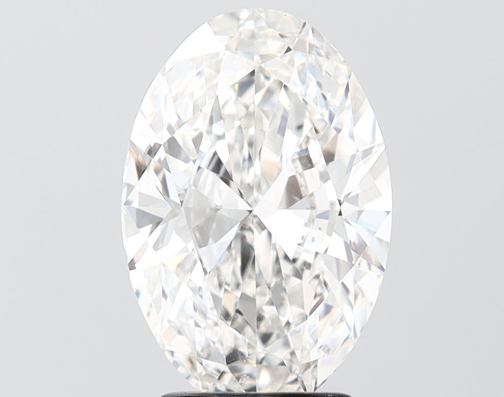 3.03 carat oval lab grown diamond G color VS1 clarity