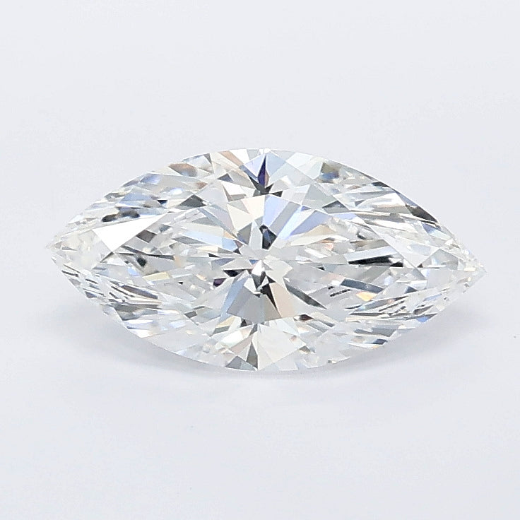 1.01 carat marquise lab grown diamond D color VVS2 clarity