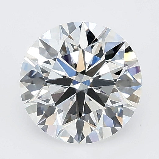 1.05 carat round lab grown diamond D color VVS2 clarity