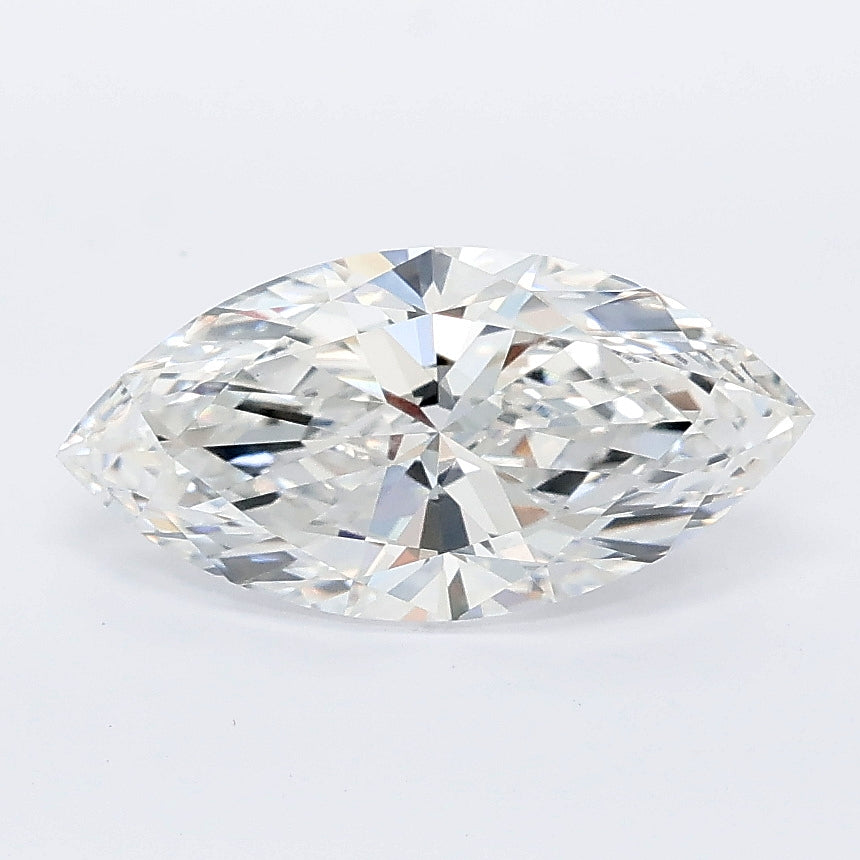1.60 carat marquise lab grown diamond F color VVS2 clarity