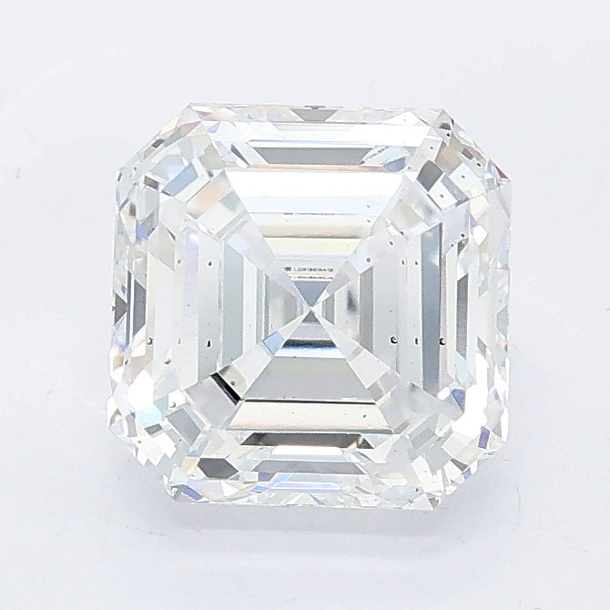 2.03 carat asscher lab grown diamond D color VS2 clarity
