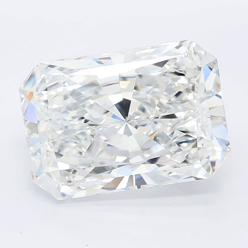 3.56 carat radiant lab grown diamond E color VVS2 clarity