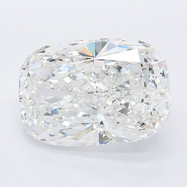 2.59 carat cushion lab grown diamond D color VS2 clarity