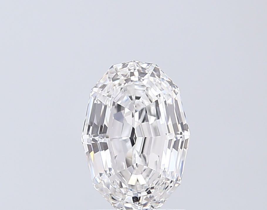 2.05 carat oval lab grown diamond D color VS1 clarity