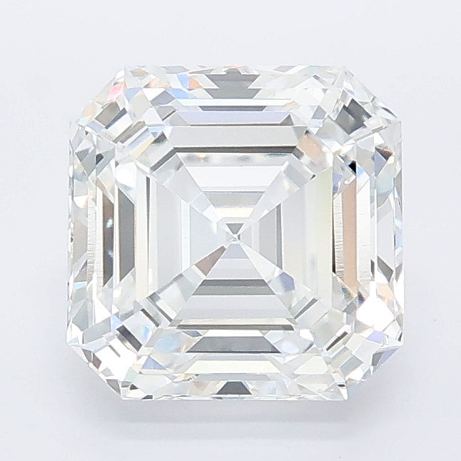 2.51 carat asscher lab grown diamond E color VVS2 clarity