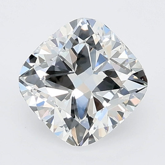 1.07 carat cushion lab grown diamond E color VVS2 clarity