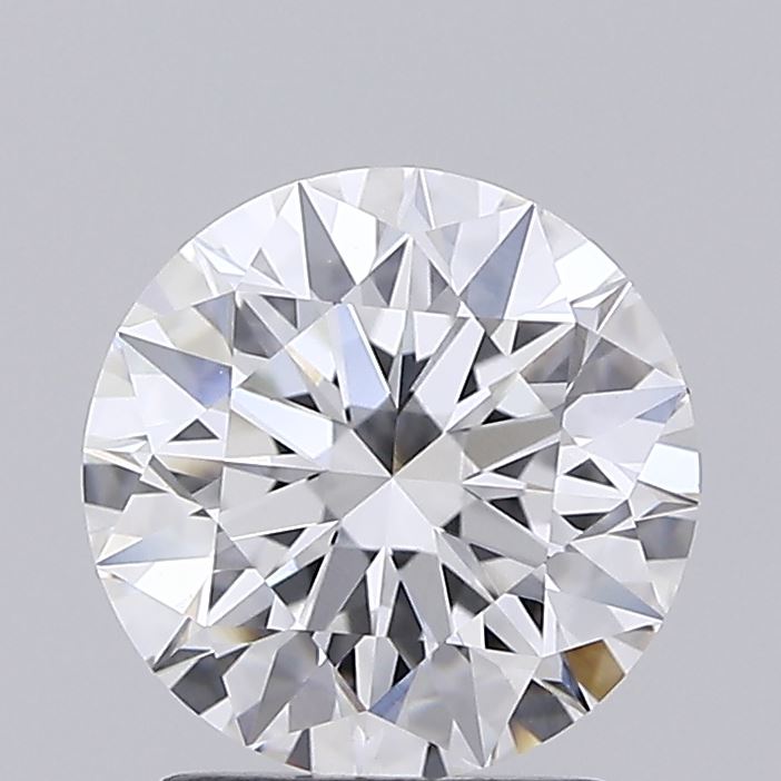 2.02 carat round lab grown diamond E color VVS2 clarity