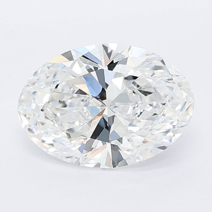 1.56 carat oval lab grown diamond D color VS1 clarity
