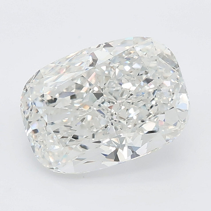 2.52 carat cushion lab grown diamond E color VVS2 clarity