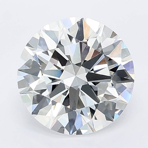 1.50 carat round lab grown diamond E color VVS2 clarity