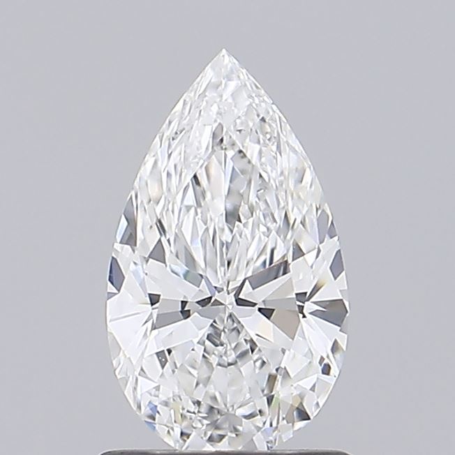 1.02 carat pear lab grown diamond E color VS2 clarity