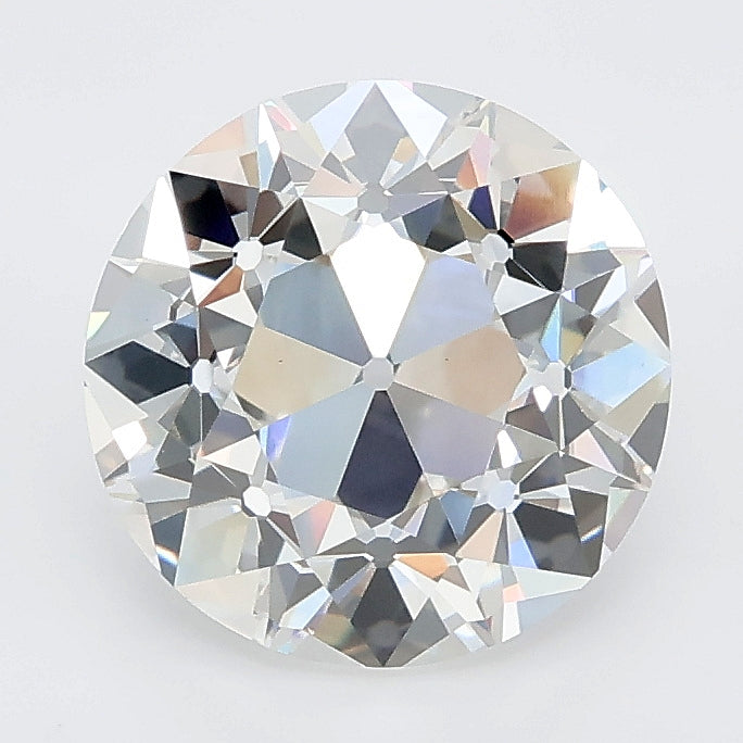 3.01 carat euro cut lab grown diamond F color VS1 clarity