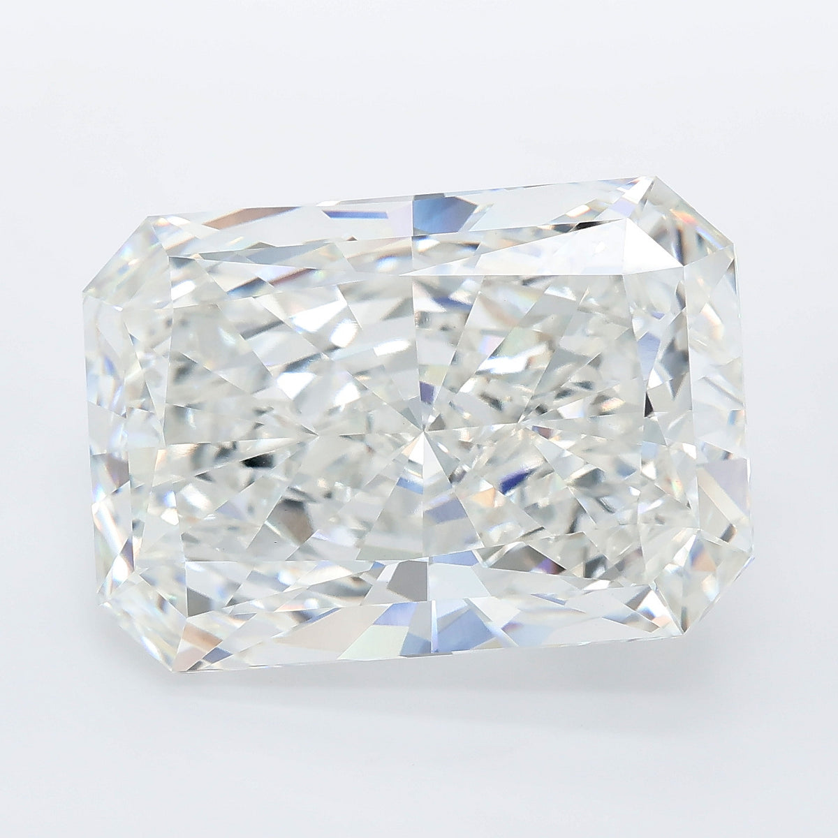 15.08 carat radiant lab grown diamond F color VVS2 clarity