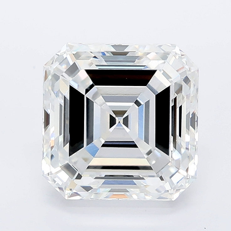 3.05 carat asscher lab grown diamond D color VS1 clarity