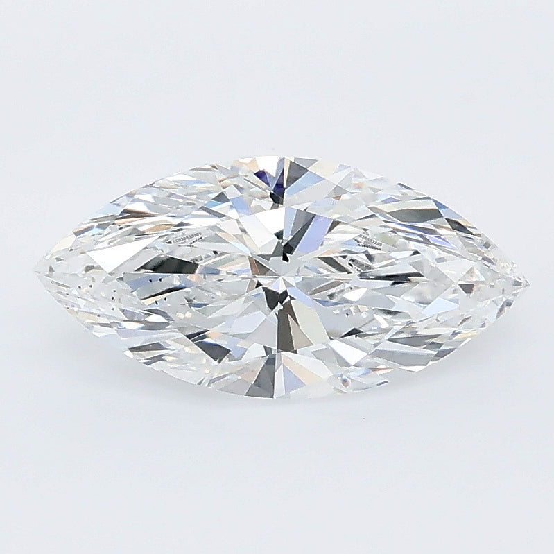 1.27 carat marquise lab grown diamond D color VS1 clarity