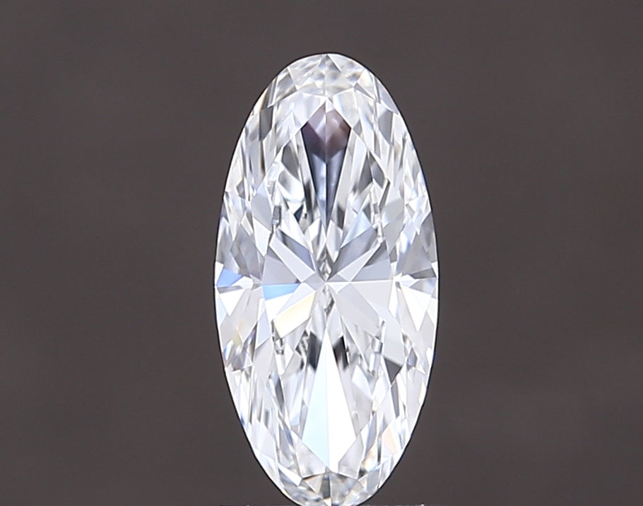1.50 carat moval lab grown diamond E color VVS2 clarity