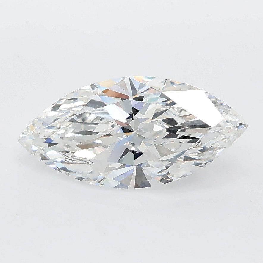 1.60 carat marquise lab grown diamond E color VVS2 clarity
