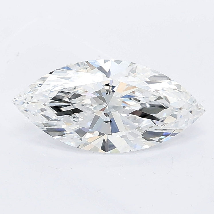 1.07 carat marquise lab grown diamond D color VVS2 clarity