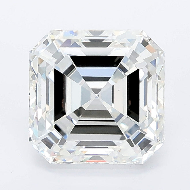 2.59 carat asscher lab grown diamond F color VVS2 clarity