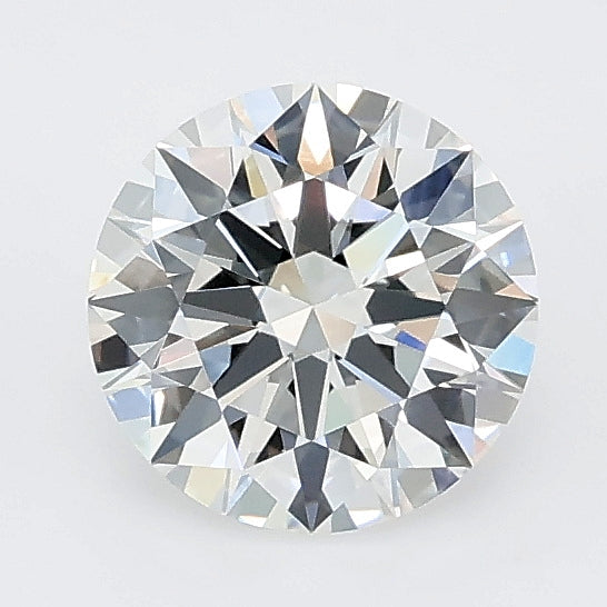 1.04 carat round lab grown diamond E color VVS2 clarity