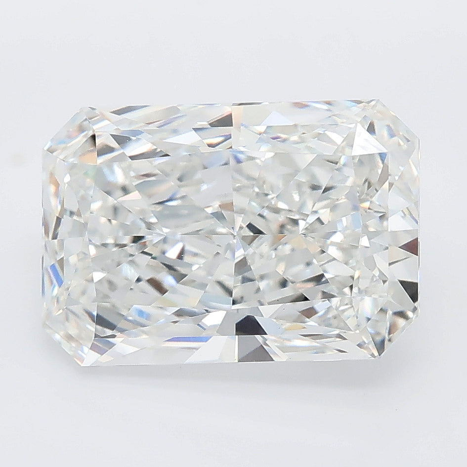 5.02 carat radiant lab grown diamond E color VS1 clarity