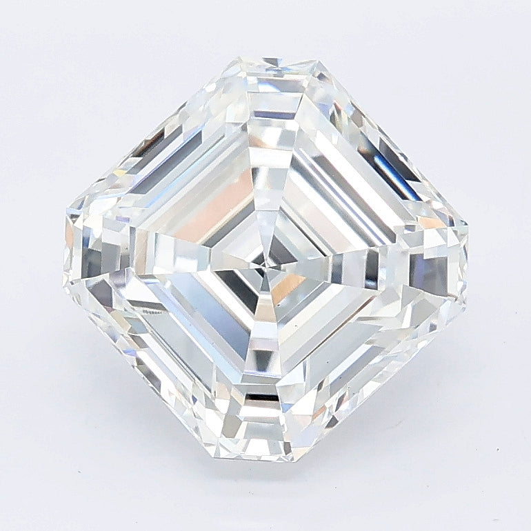 2.78 carat asscher lab grown diamond E color VS2 clarity