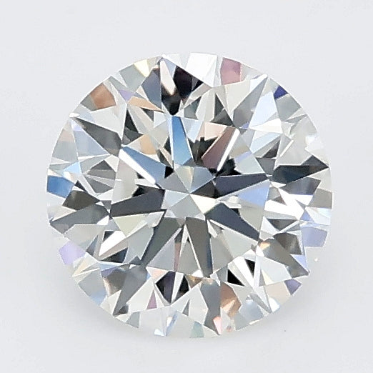 1.06 carat round lab grown diamond E color VVS2 clarity