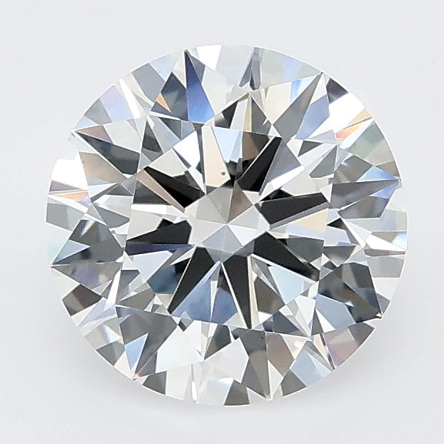 2.00 carat round lab grown diamond E color VVS2 clarity