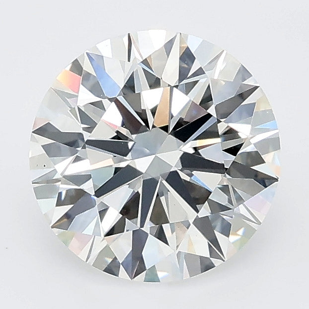 2.02 carat round lab grown diamond E color VS1 clarity
