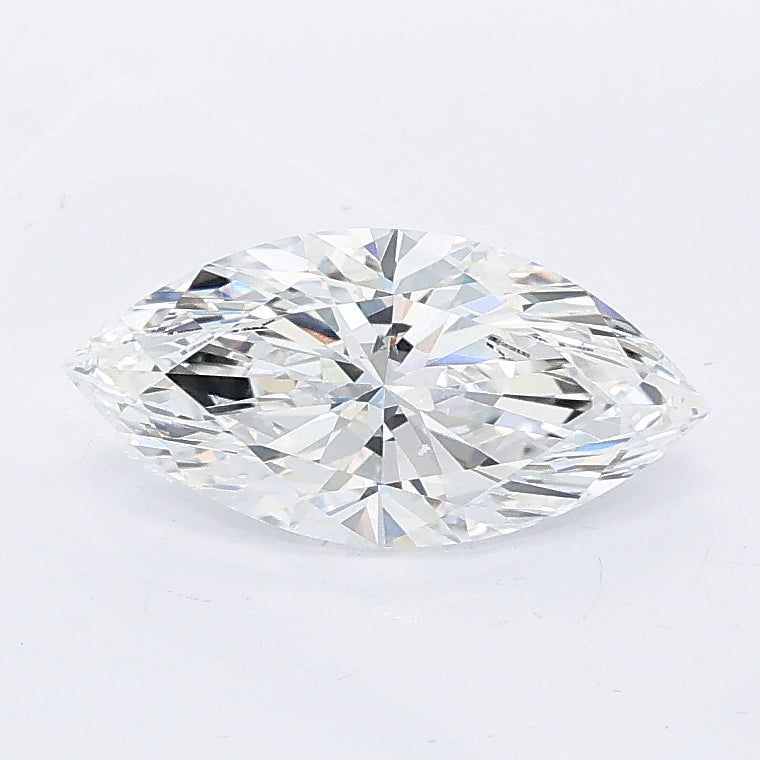 1.05 carat marquise lab grown diamond D color VVS2 clarity