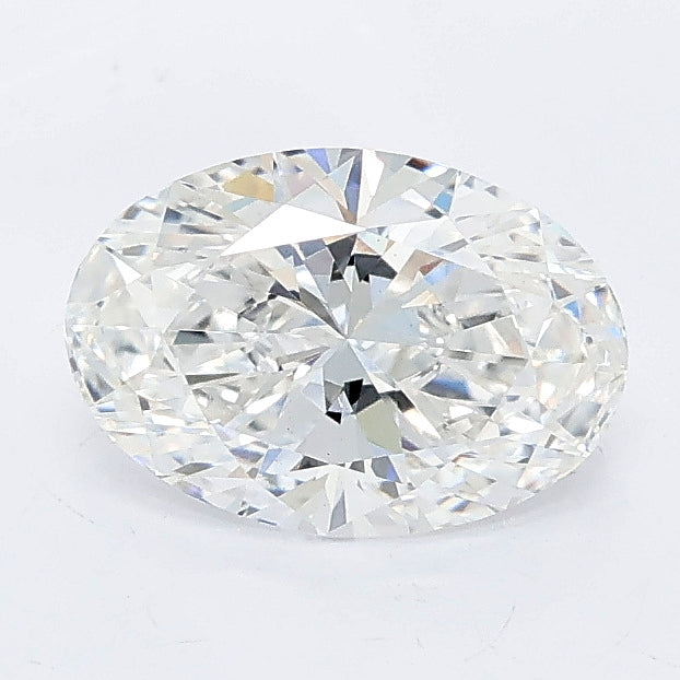 1.09 carat oval lab grown diamond E color VS1 clarity