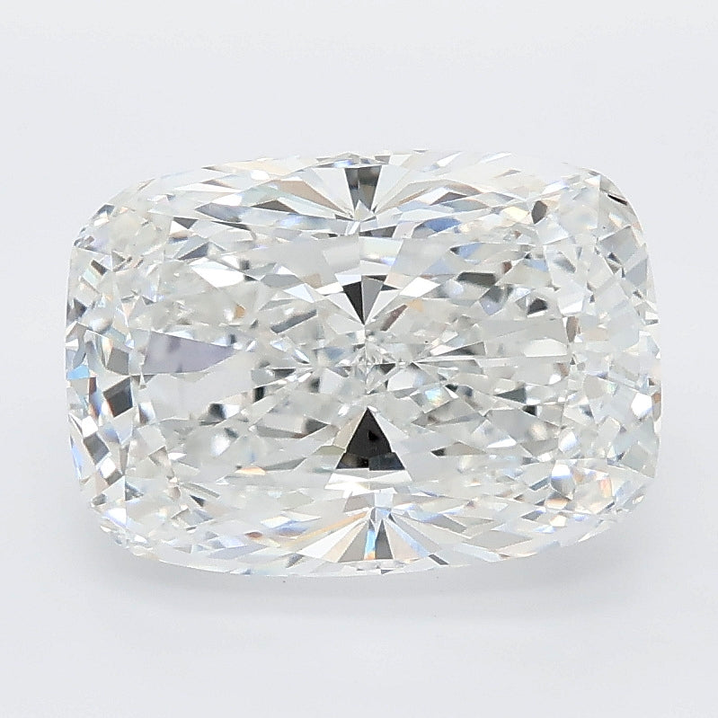 3.55 carat cushion lab grown diamond E color VVS2 clarity