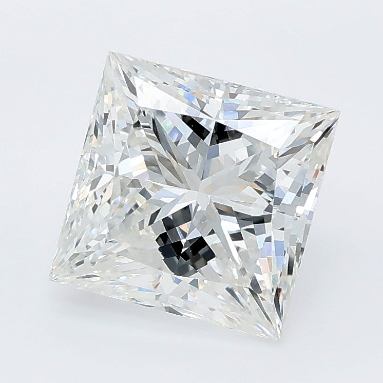 2.50 carat princess lab grown diamond F color VS1 clarity