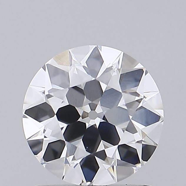 1.08 carat old european lab grown diamond D color VVS2 clarity