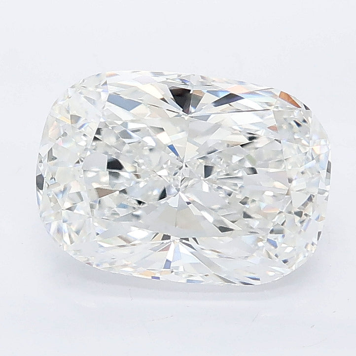 2.53 carat cushion lab grown diamond E color VS1 clarity