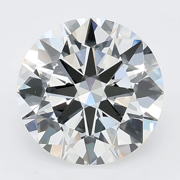 2.01 carat round lab grown diamond E color VS1 clarity