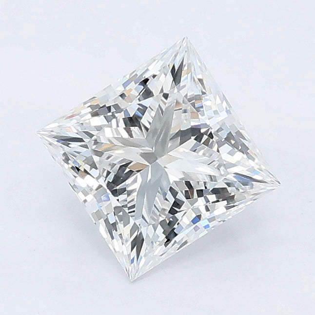1.07 carat princess lab grown diamond D color VS1 clarity