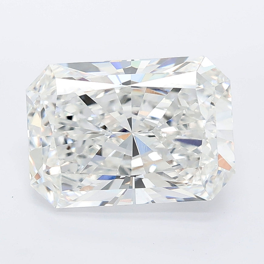 3.55 carat radiant lab grown diamond E color VVS2 clarity