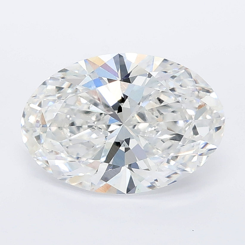 2.54 carat oval lab grown diamond D color VS1 clarity