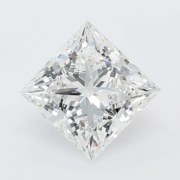 1.03 carat princess lab grown diamond E color VVS2 clarity