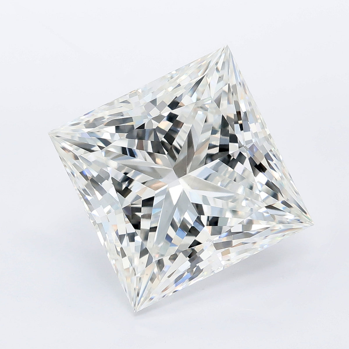 9.05 carat princess lab grown diamond F color VVS2 clarity